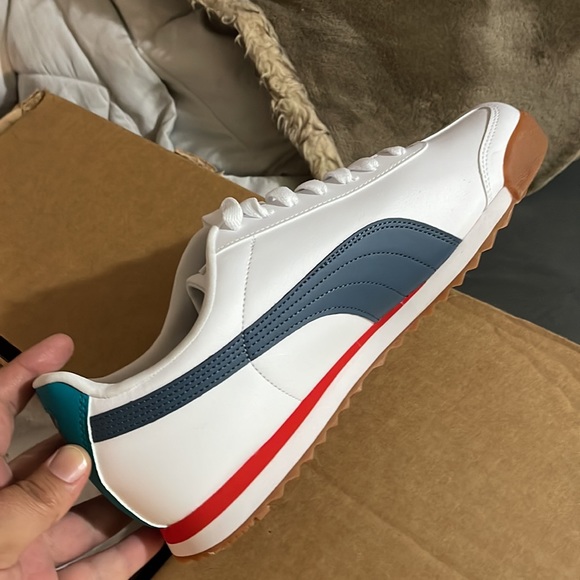 Roma Basic + puma white-evening sky-gum puma blanc-evening sky-gum. - Picture 3 of 4